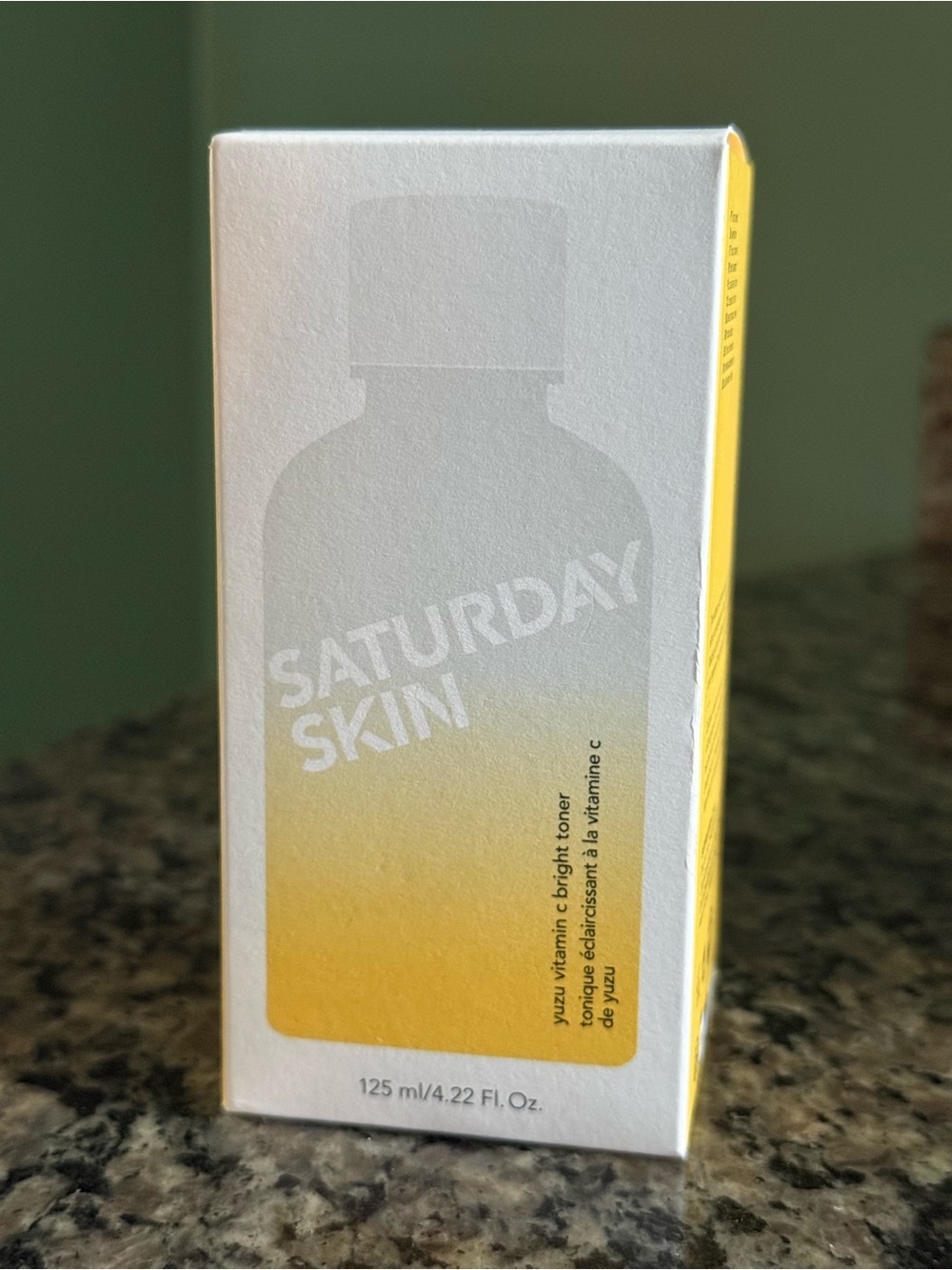 Saturday Skin Yuzu Vitamin C Brightening Toner